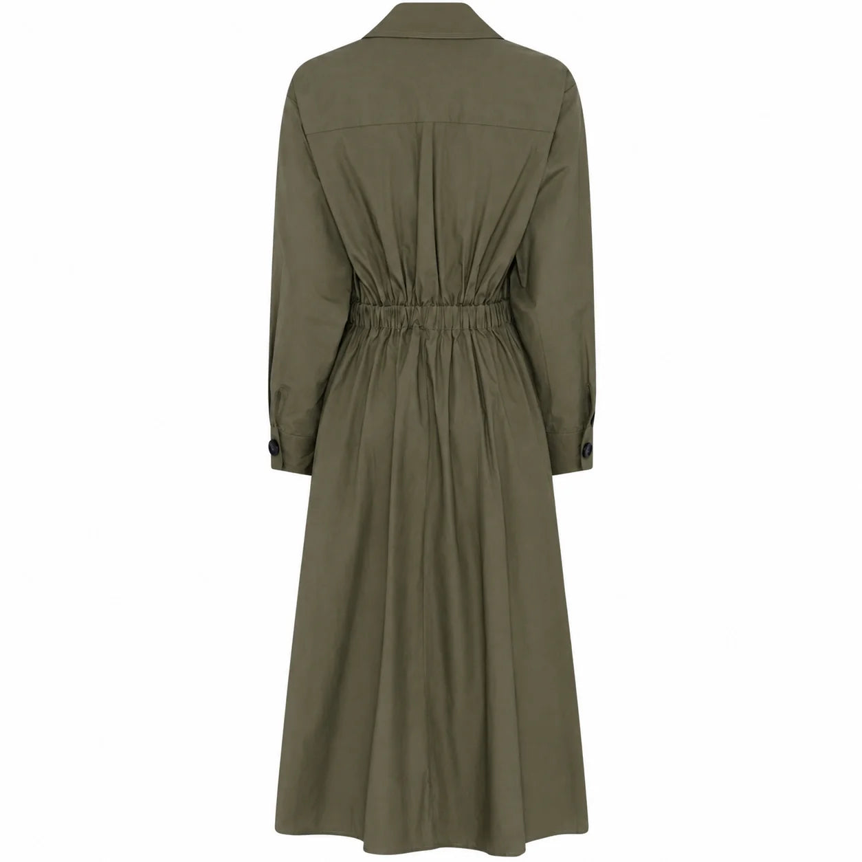 Pia Dress fra LA RōUGE i Army Green, en bestseller i butikken – køb hos butikalrum.dk.