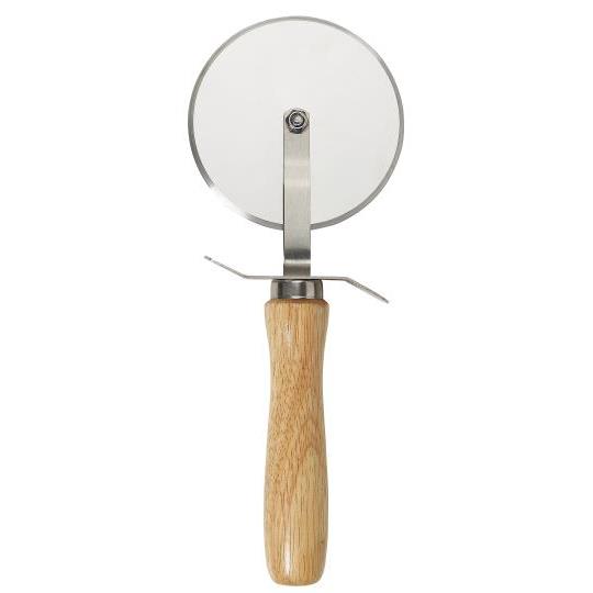 Køb pizzahjul med trægreb hos butikalrum.dk – perfekt sammen med vores pizzatallerkener