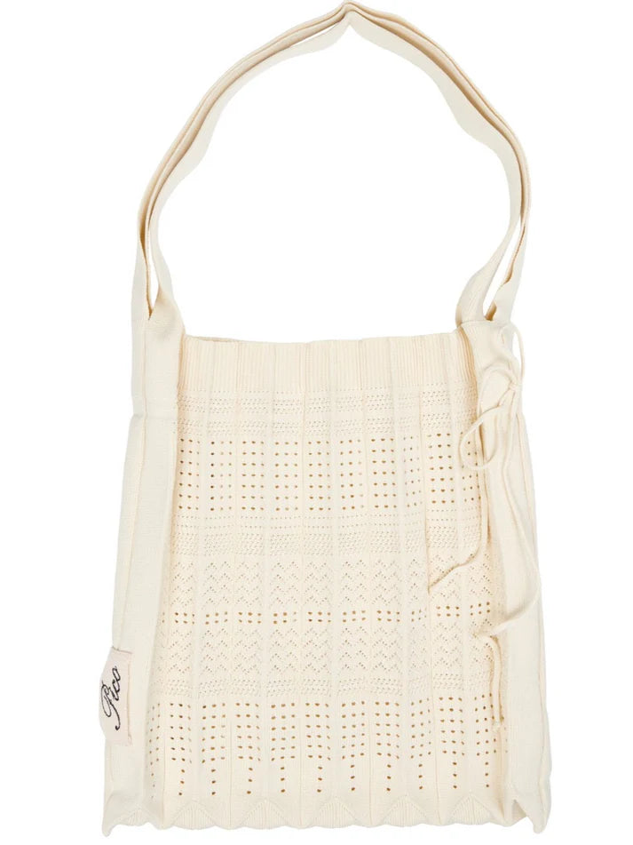 Lang Rosalia taske i Ivory Lace fra Butikalrum.dk – afslappet crossbody-taske, køb hos butikalrum.dk