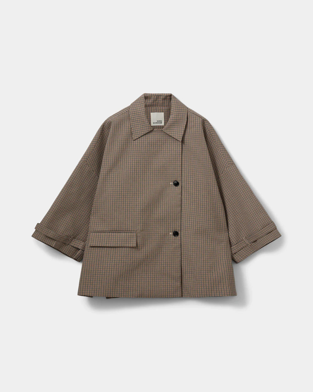 Ternet oversize jakke SELINASW – køb jakken hos butikalrum.dk