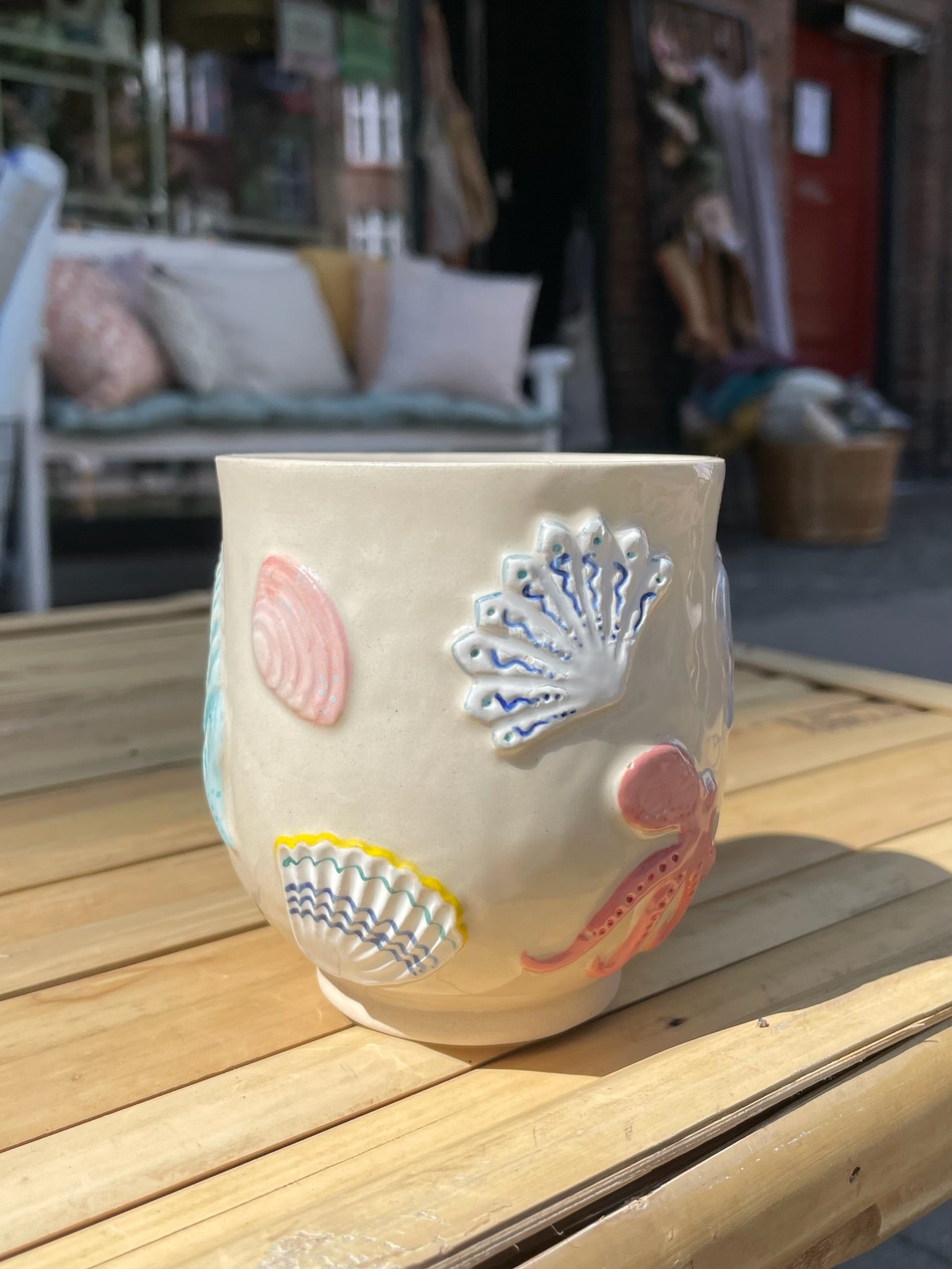 Unika-håndlavet-skaldyrs-kop-Andrea-Grandelag