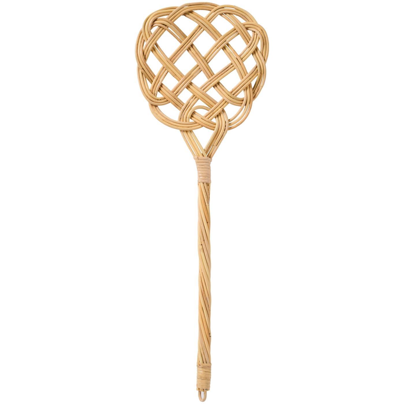 Rattan tæppebanker 25x3x72 cm – køb hos butikalrum.dk