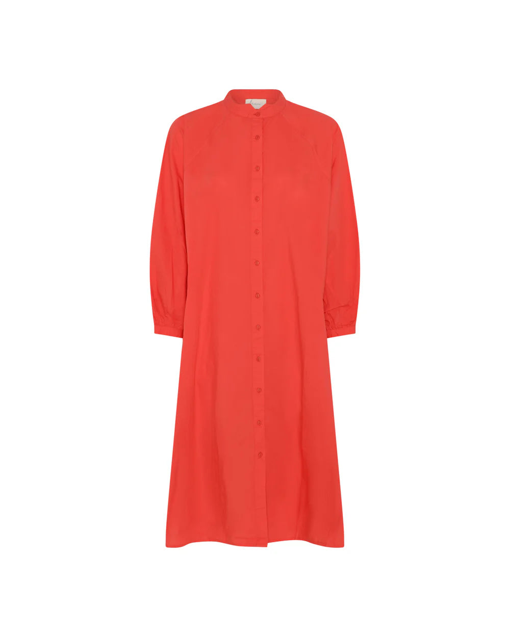 Tokyo Long Dress i Hot Coral fra Frau – køb hos Butik Alrum