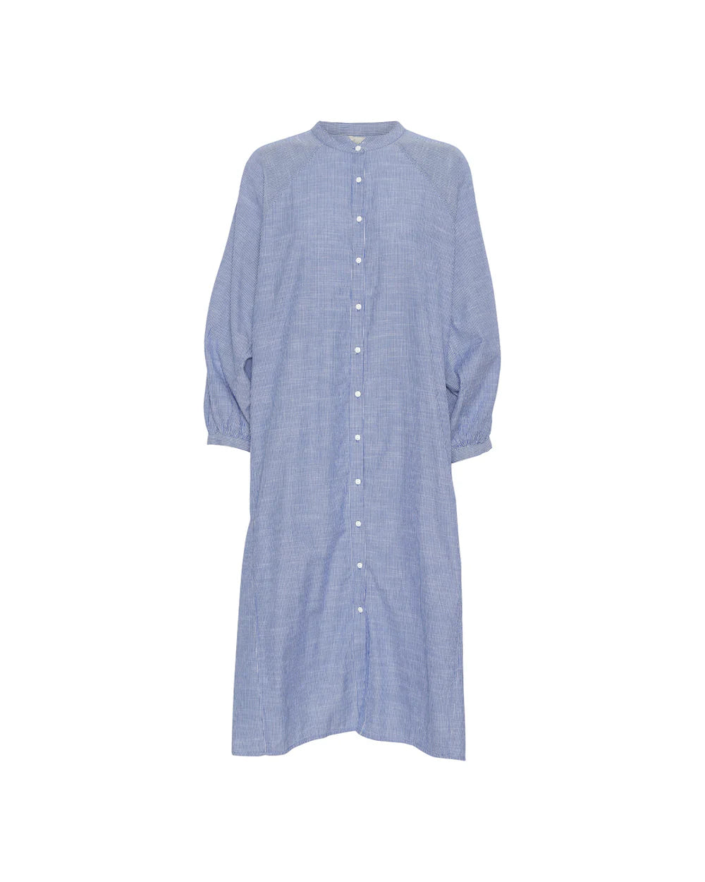 Tokyo Long Dress i Medium Blue Stripe fra Frau – køb hos Butik Alrum