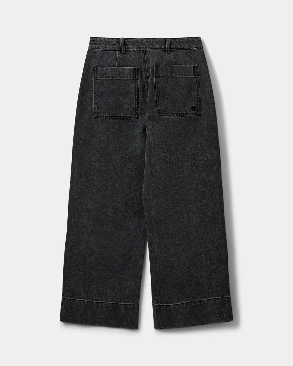 Sortvasket ToulouseSW jeans med lige ben og knappelukning fra Sofie Schnoor