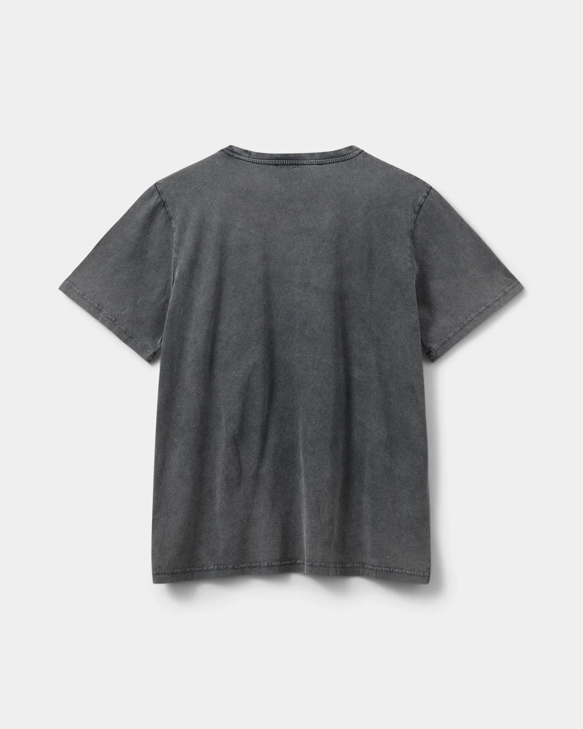 Sort stone washed t-shirt med rund hals og "Fresh Raspberry" print – ZENASW fra Sofie Schnoor hos butikalrum.dk
