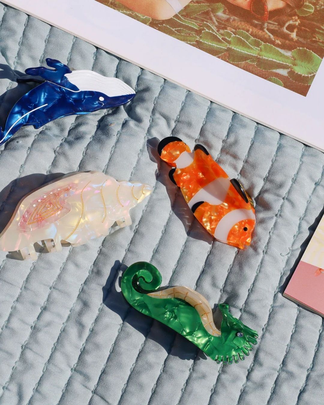 By Stær hårklemmer i sjove figurer og dyremotiver, dekorative og funktionelle hårklemmer