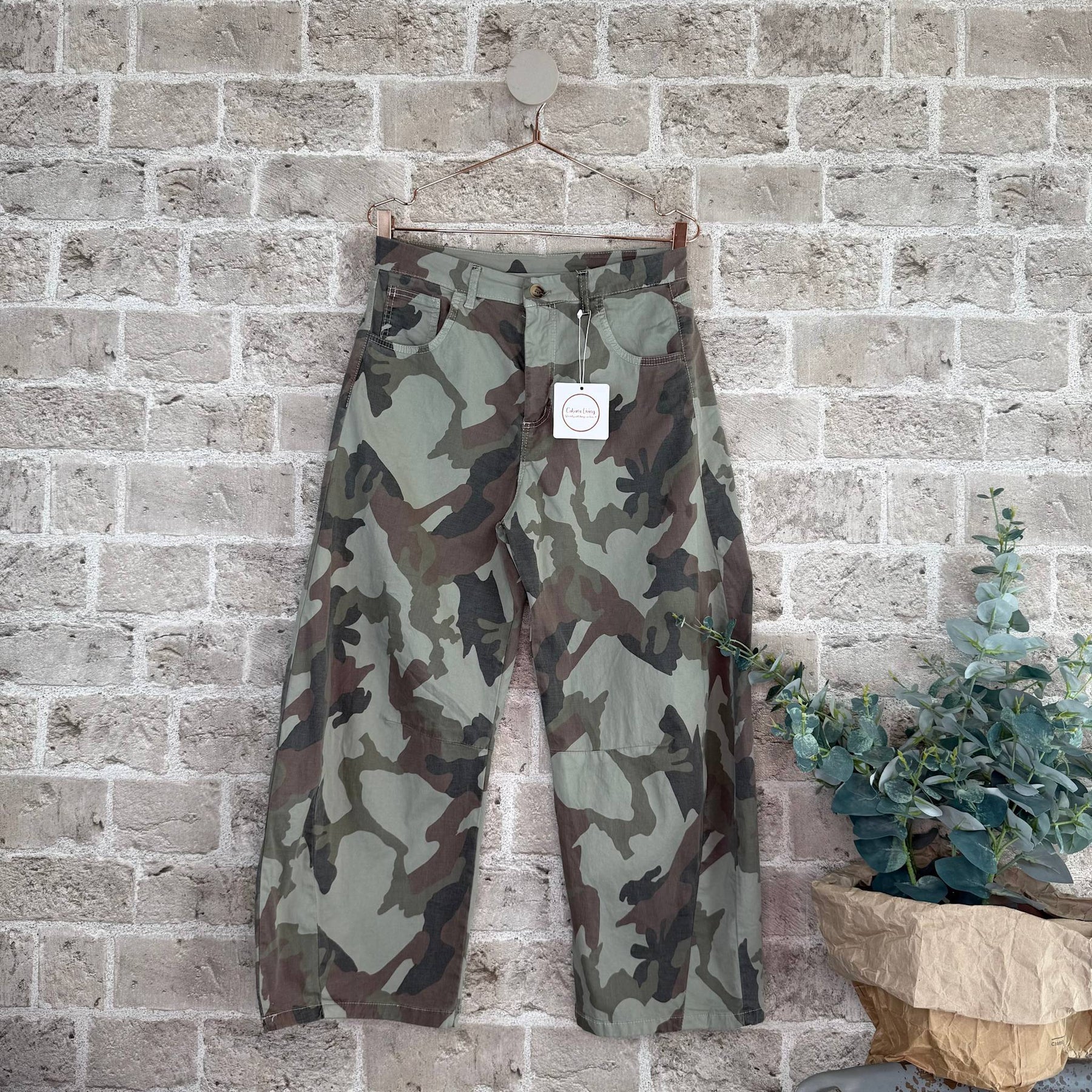 Cabana Living Wild Balo buks i camo print med bomuld og elastan – køb hos Butik Alrum