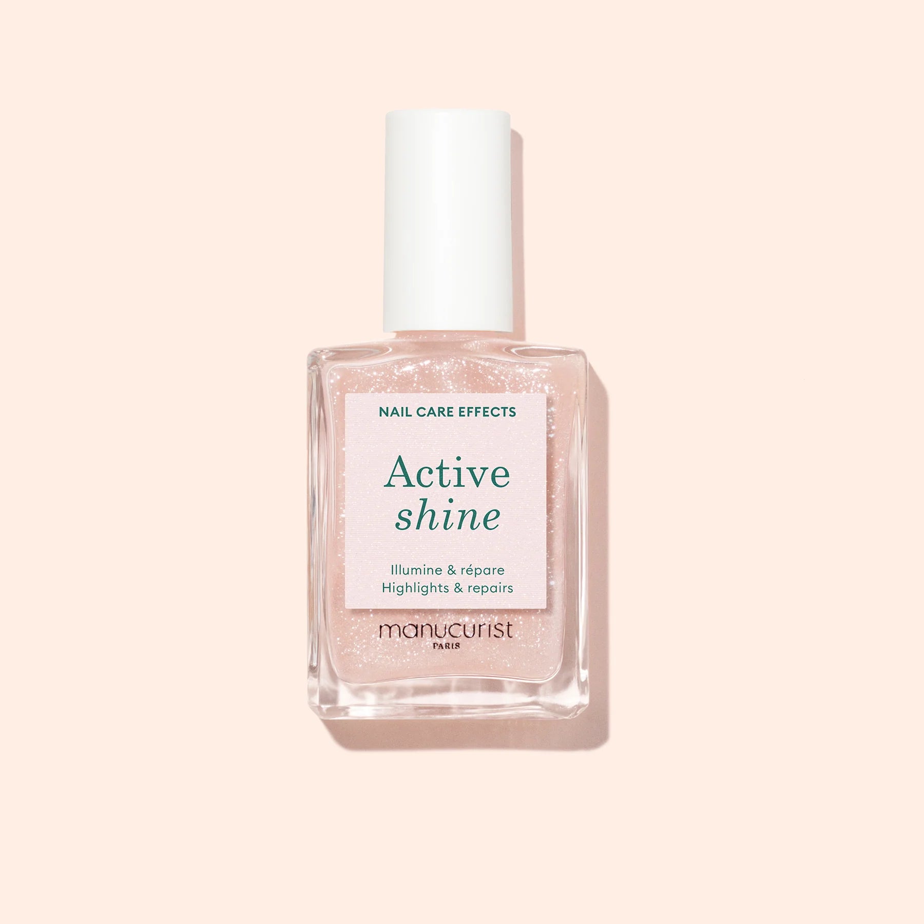 Highlighter neglelak fra Manicurist Paris med plejende effekt – køb hos butikalrum.dk