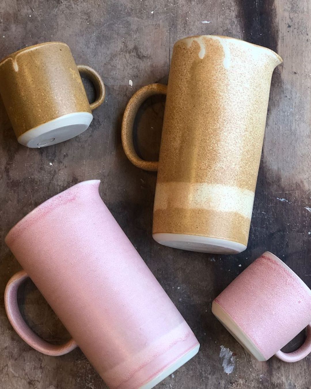 ODA Kande fra Julie Damus, 1 liter håndlavet design til servering eller blomster.