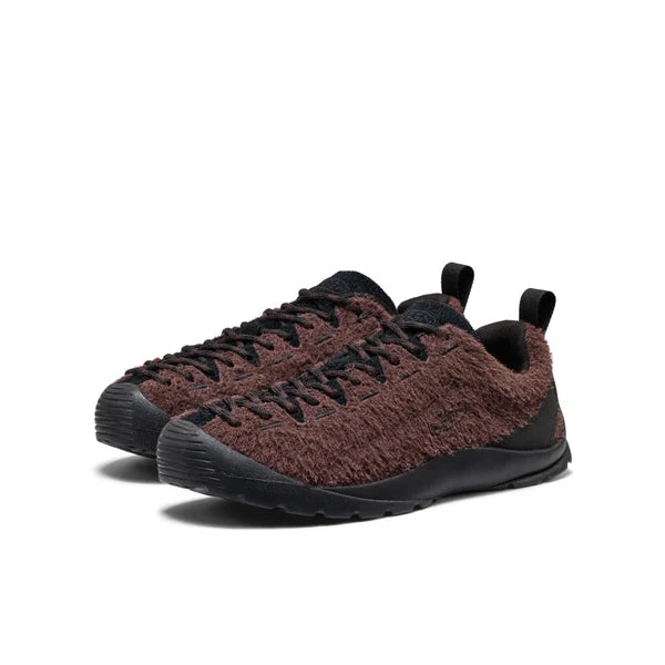 Women's Jasper Sneaker fra KEEN i Java/Black med ruskind, contoured fit og klatreinspireret design – køb hos butikalrum.dk.