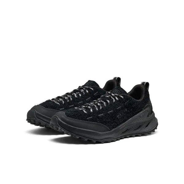 Women's Jasper Zionic Sneaker fra KEEN i læder med contoured fit, 4 mm knopper og stabilitetsskaft – køb hos butikalrum.dk.
