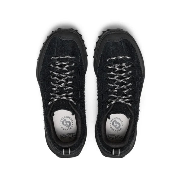 Women's Jasper Zionic Sneaker fra KEEN i læder med contoured fit, 4 mm knopper og stabilitetsskaft – køb hos butikalrum.dk.
