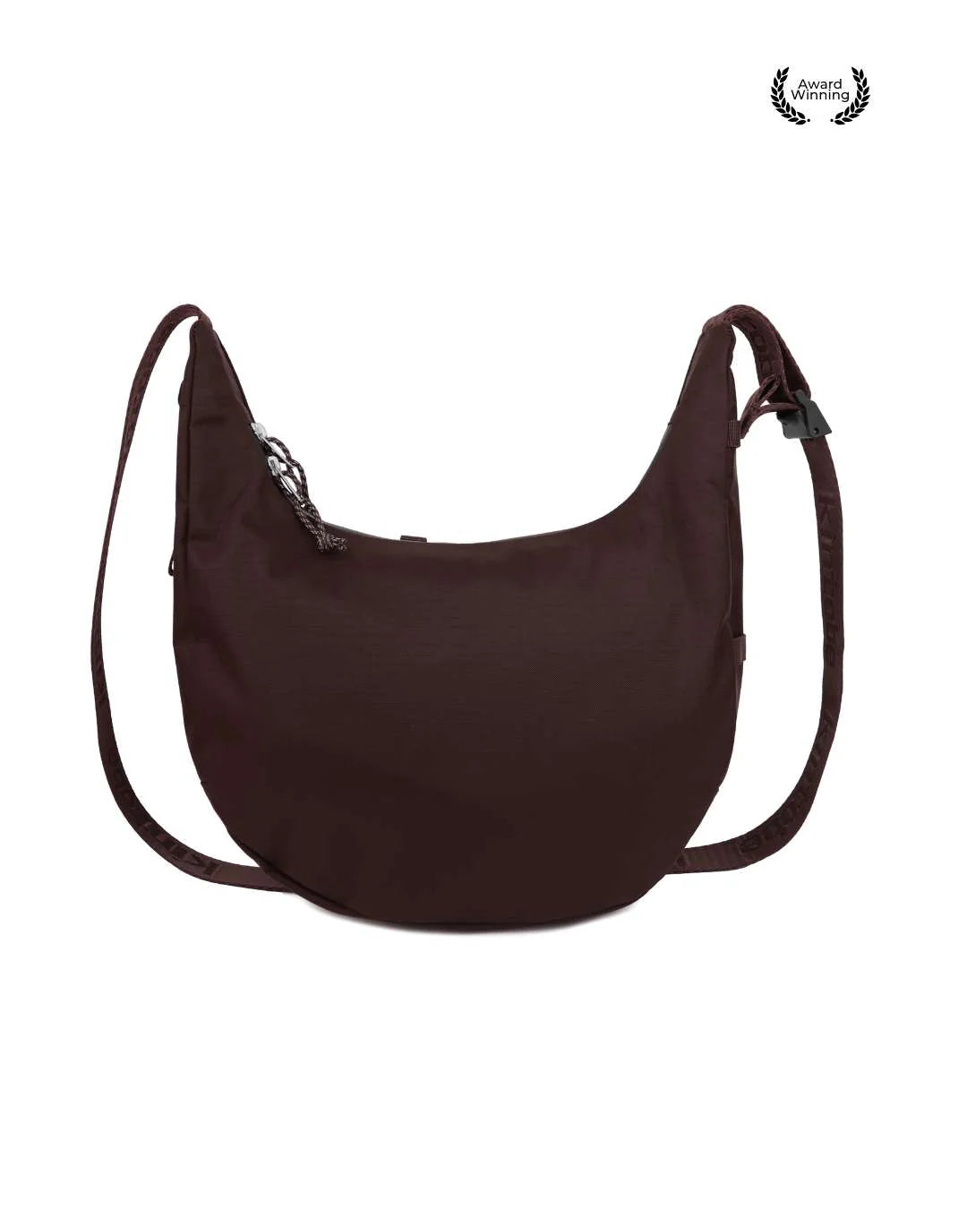 HAZE crossbody-taske fra Kintobe i Downtown Mocha – ergonomisk og reflekterende design