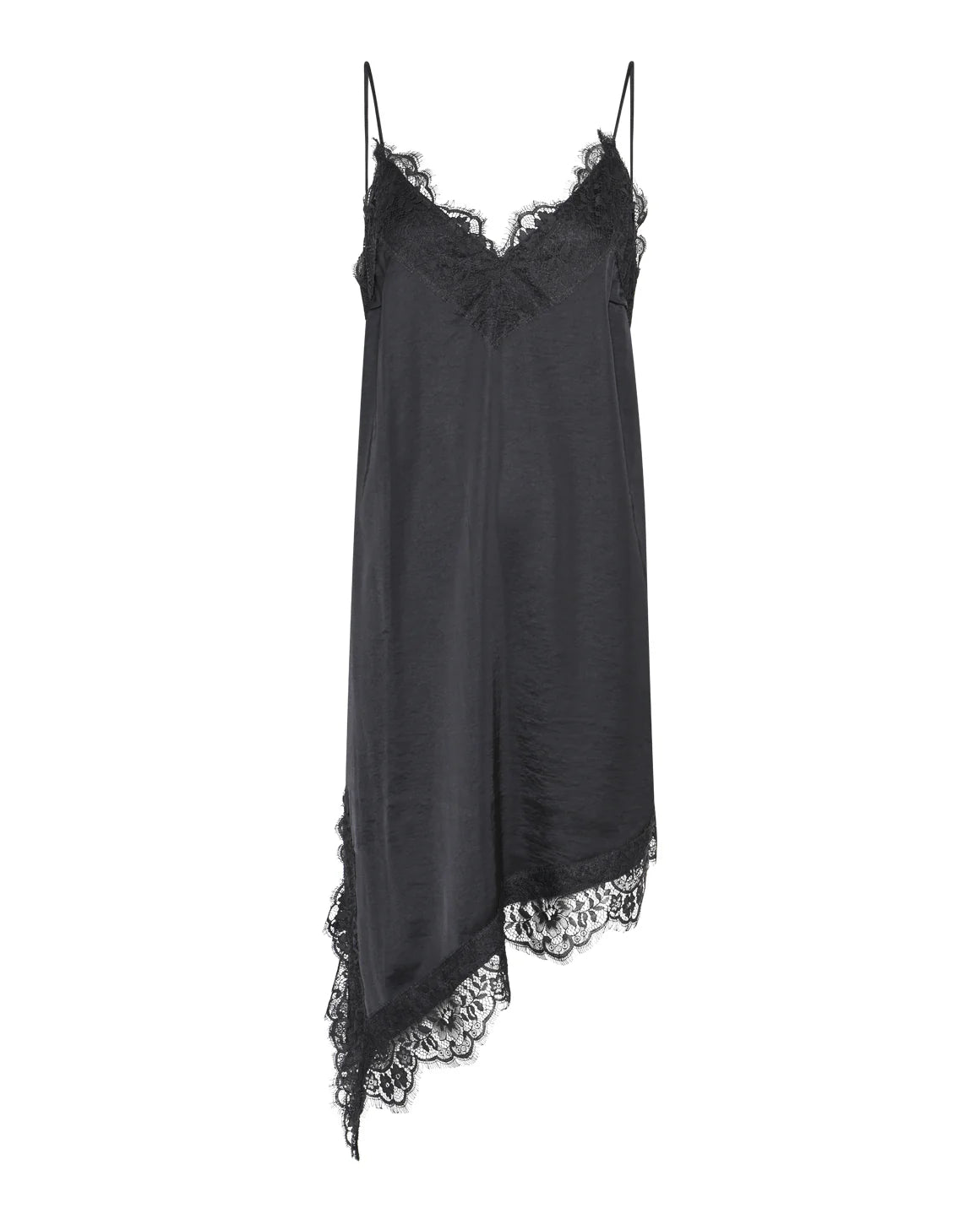 Lotta Dress i Dark Grey fra La Rōuge – køb hos Butik Alrum