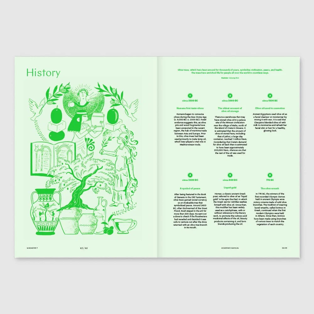 Magazine F Issue 22 OLIVE – inspirerende magasin om oliven, olivenolie og middelhavets madkultur.