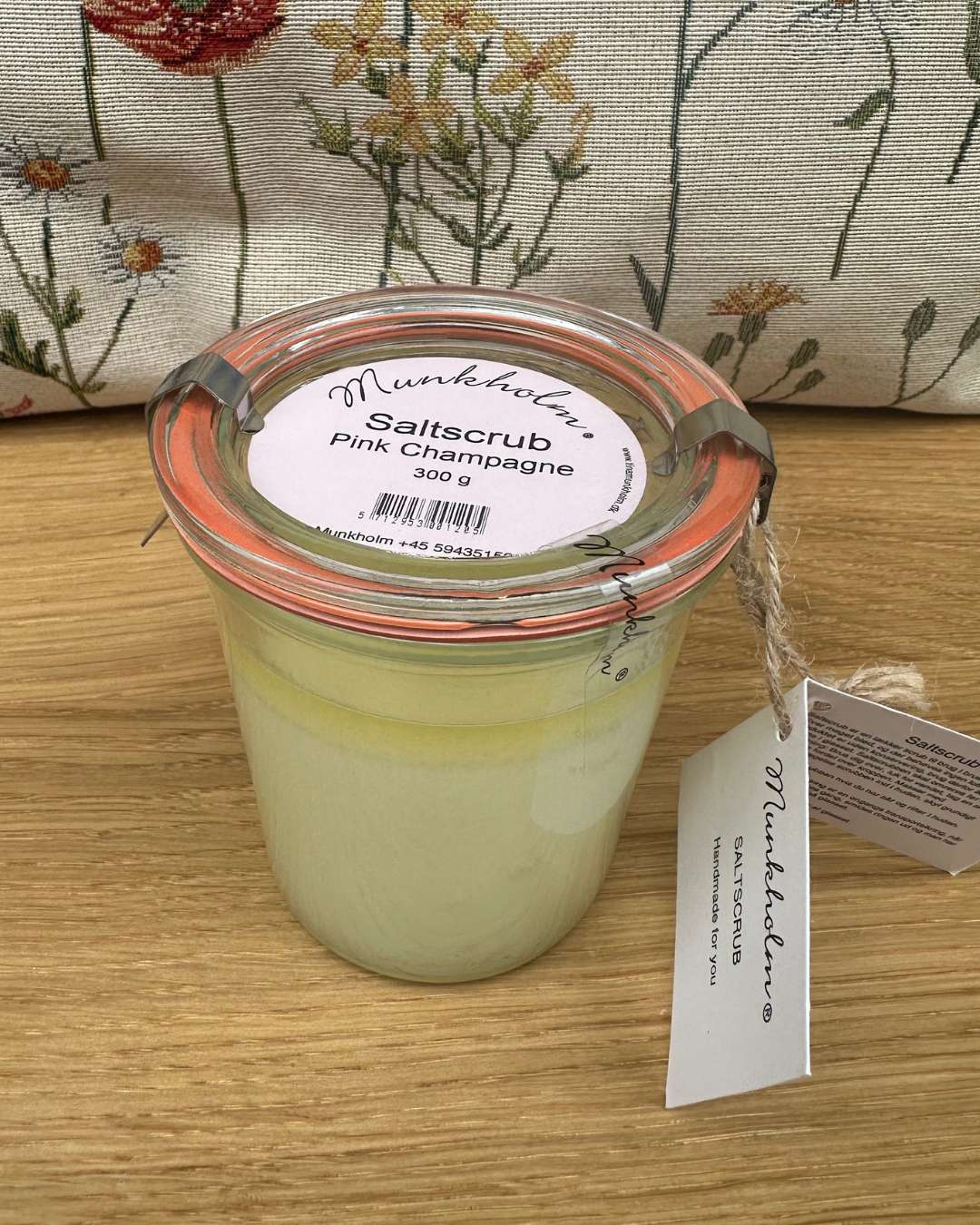 Munkholm - Saltscrub, 300gr. - Pink Champagne. - Butik Alrum