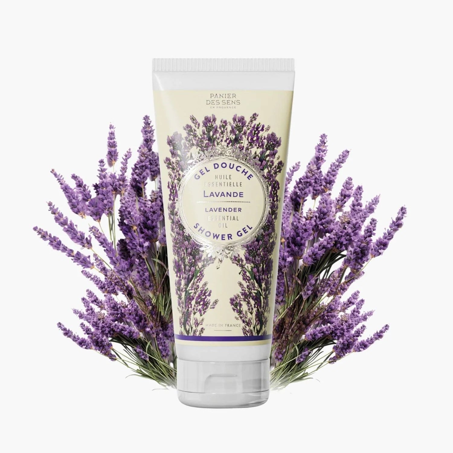 Panier des Sens Lavender Shower Gel 200 ml – køb hos butikalrum.dk