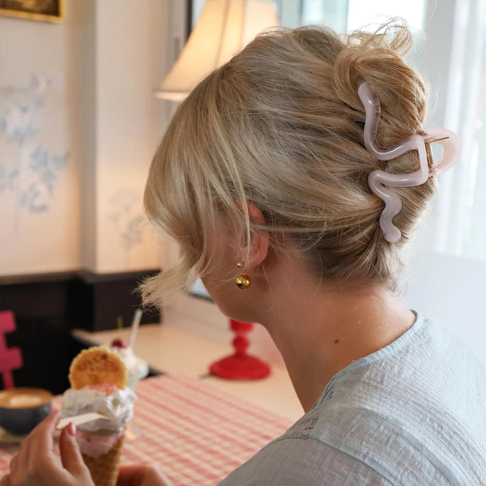 Megan hårklemme i rosa – køb hos butikalrum.dk